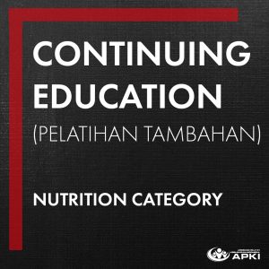 CONTINUING EDUCATION – NUTRITION